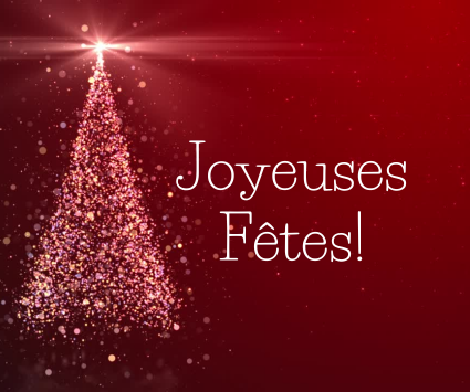 Joyeuses Fêtes!